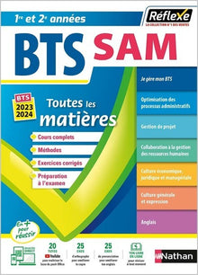 Toutes les matières - BTS SAM - Réflexe - 2024