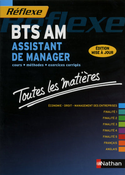 Toutes les matières BTS Assistant de manager