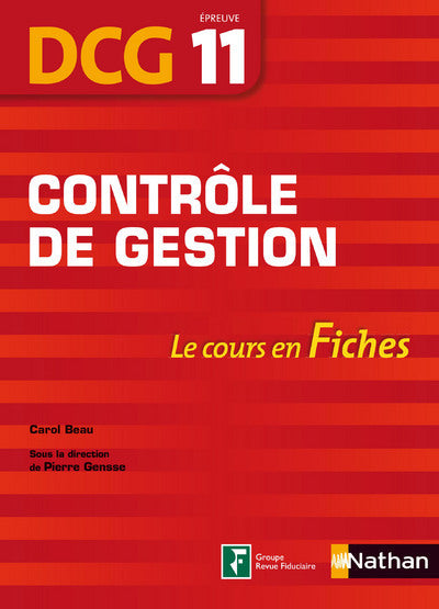 Contrôle de gestion DCG - épreuve 11 - Fiches DCG