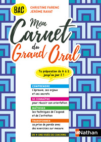 Mon carnet du grand oral du Bac - Terminale générale & technologique