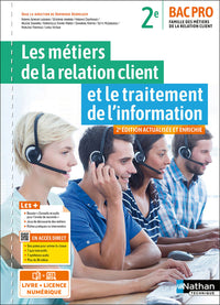 Les métiers de la relation client et le traitement de l'information