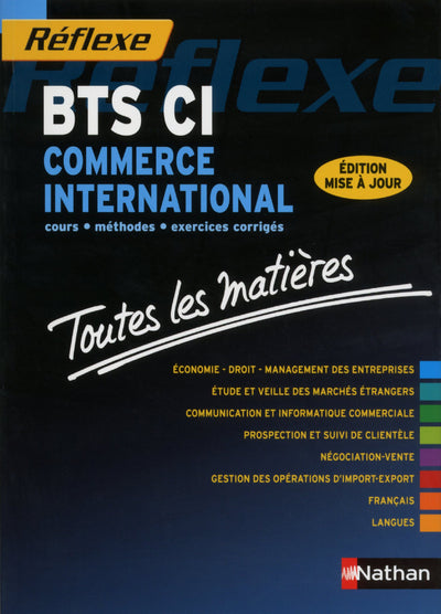 Toutes les matières - BTS Commerce international