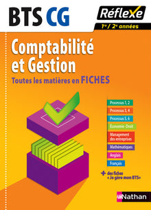 Toutes les matières en fiches Comptabilité et gestion - BTS CG
