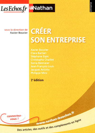 Créer son entreprise 2e édition Entreprise Nathan - LesEchos.fr