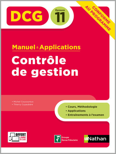 Contrôle de gestion - DCG 11 - Manuel et applications