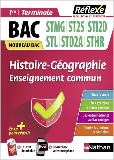 Guide - Histoire-Géographie - 1re/Tle voie technologique