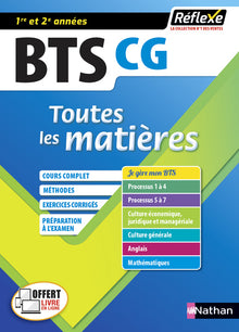 Toutes les matières BTS CG - Réflexe