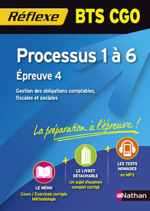 Processus 1 à 6 - Épreuve 4 BTS CGO