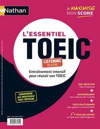 L'essentiel TOEIC : Entraînement intensif pour réussir