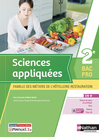 Sciences appliquées - 2de Bacs Pro Cuisine & Commercialisation et Services en Restauration