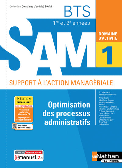 Domaine d'activité 1 - Optimisation des processus administratifs