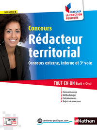 Concours rédacteur territorial - Catégorie B