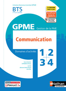 Domaines d'activités 1,2,3 et 4 - Communication