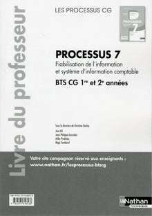 Processus 7 BTS CG 1ère et 2ème années