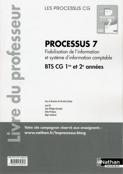 Processus 7 BTS CG 1ère et 2ème années