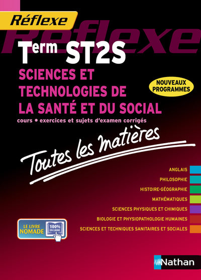 Sciences et technologies de la santé et du social - Terminale ST2S
