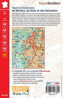 Tours et traversées du Vercors du Diois et des Baronnies