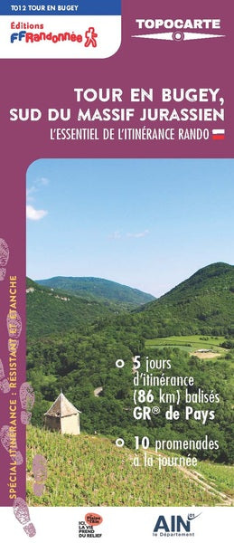 Tour en Bugey, sud du massif jurassien