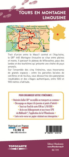 Tours en montagne limousine