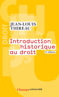 Introduction historique au droit