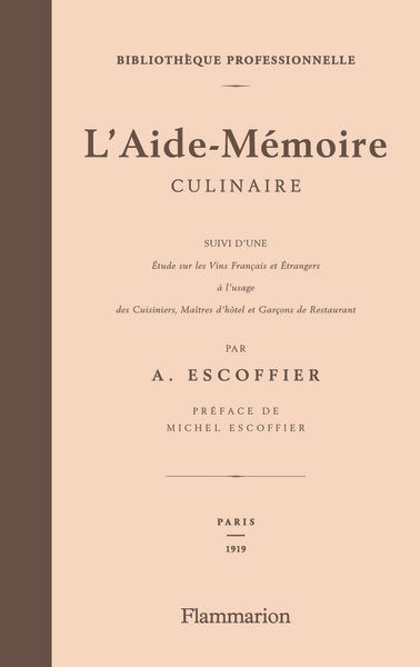 L'aide-mémoire culinaire