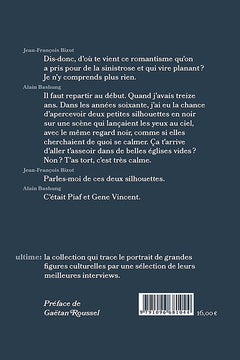 Ultime. Alain Bashung