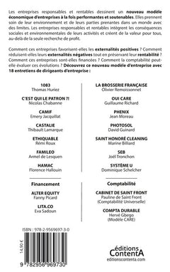 Une entreprise responsable et rentable, c'est possible