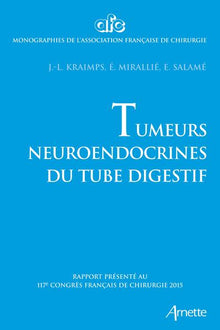 Tumeurs neuroendocrines du tube digestif