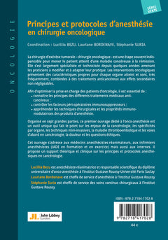 Principes et protocoles d'anesthésie en chirurgie oncologique