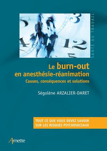 Le burn-out en anesthésie-réanimation