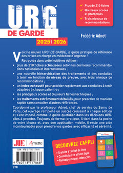 Urg' de garde 2025-2026