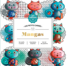 Les Petits Carrés d'Art-thérapie Mangas