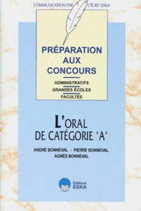 Oral de catégorie A