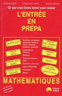 L'entrée en préparatoire
