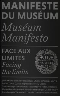 Manifeste du Muséum - Face aux limites