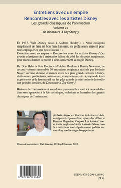 Entretiens avec un empire, rencontres avec les artistes Disney (volume II)