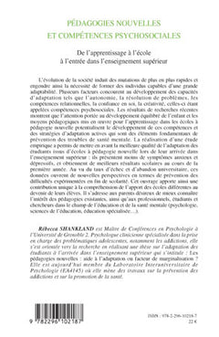 Pédagogies nouvelles et compétences psychosociales
