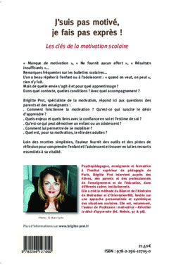 J'suis pas motivé, je fais pas exprès!