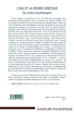 L'eau et la pensée grecque