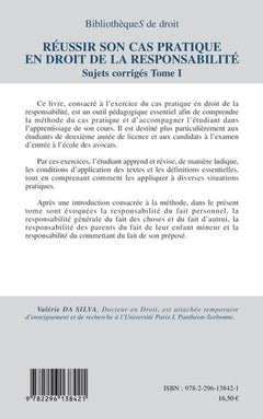 Réussir son cas pratique en droit de la responsabilité, sujets corrigés