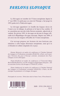 Parlons slovaque: Une langue slave