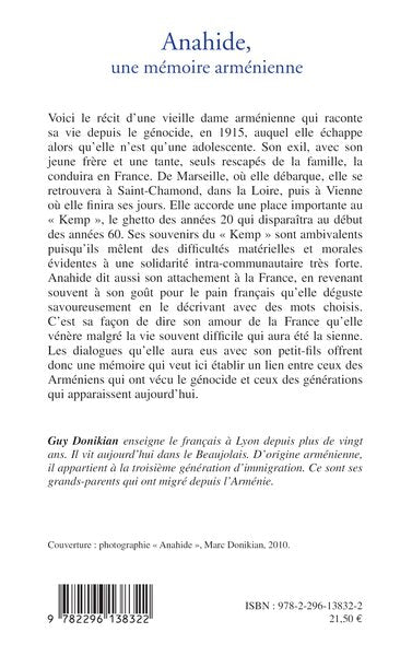 Anahide, une mémoire arménienne