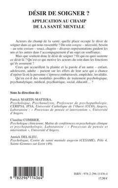 Désir de soigner ?