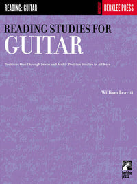 WILLIAM LEAVITT : READING STUDIES FOR GUITAR -  RECUEIL - GUITAR SOLO
