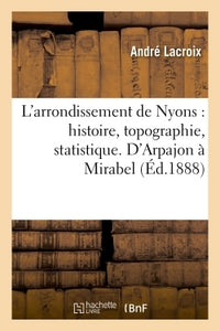 L'arrondissement de Nyons