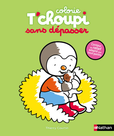 T'choupi - Mes coloriages sans dépasser : le chaton