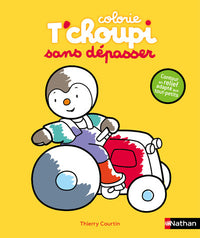 T'choupi - Mes coloriages sans dépasser : le tracteur