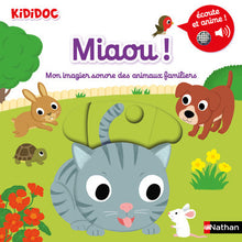 Miaou ! Mon imagier sonore des animaux familiers