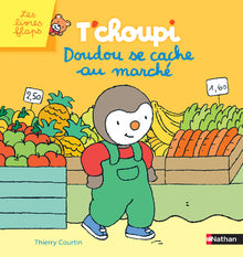 Doudou se cache au marché