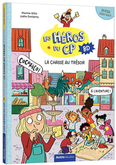 Les héros du CP en BD - La chasse au trésor